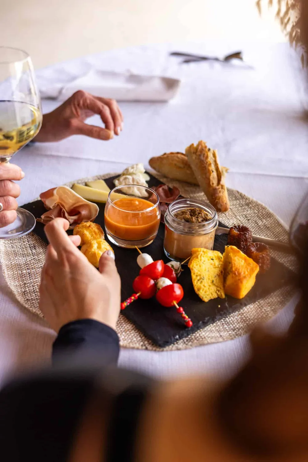 Château Malartic-Lagravière Break Gourmand vinsmagning 2 glas