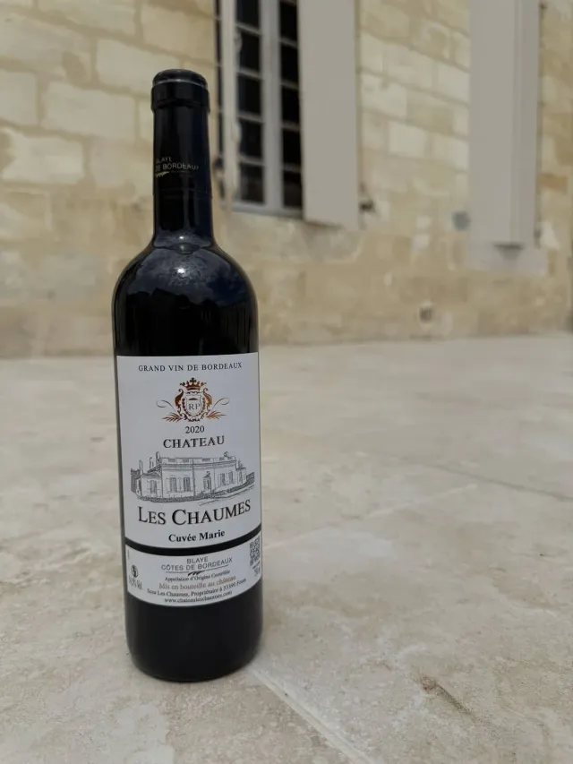 Domaine Les Chaumes Marie 2020 rødvin 75cl Cabernet
