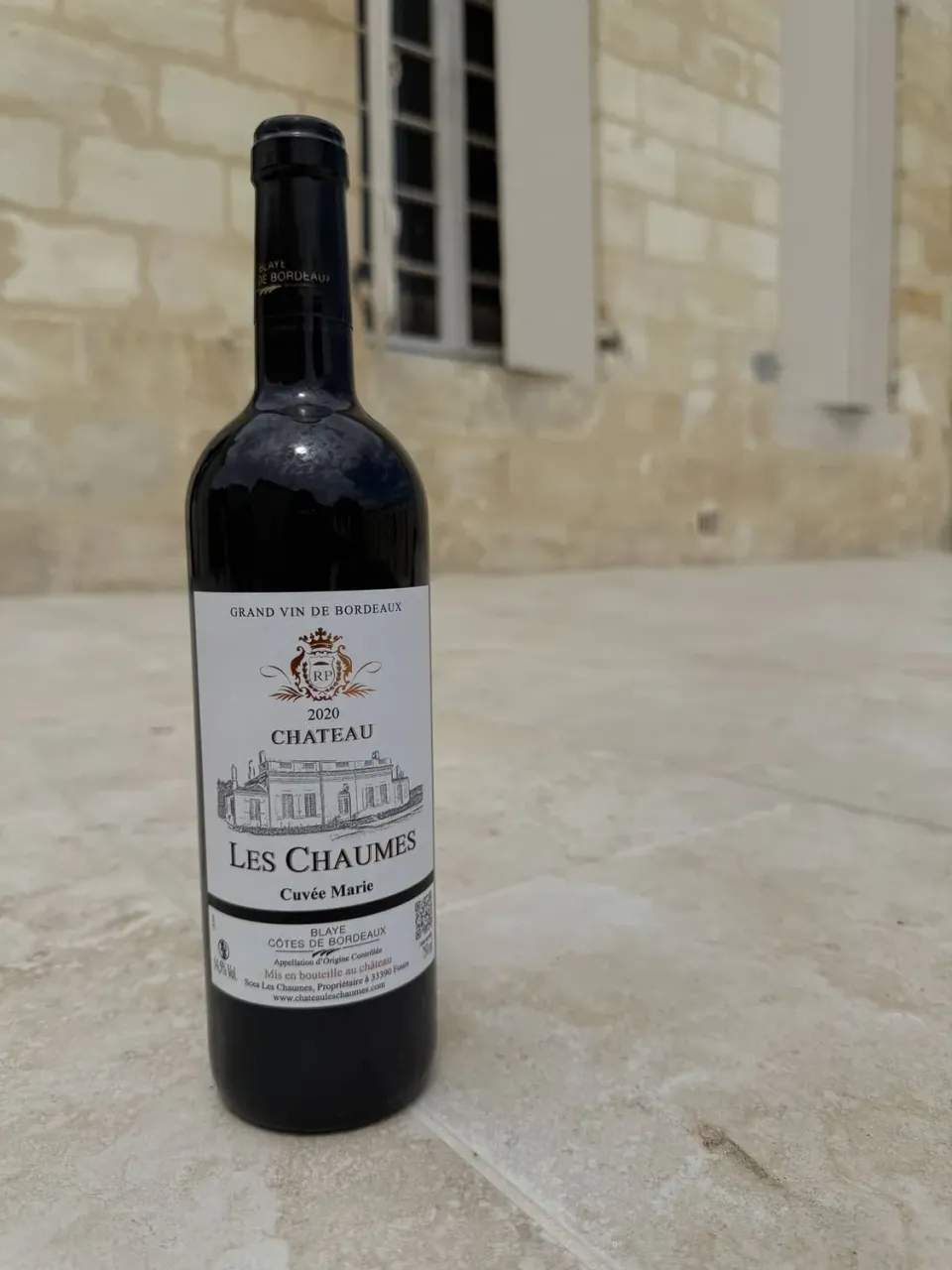 Domaine Les Chaumes Marie 2020 rødvin 75cl Cabernet