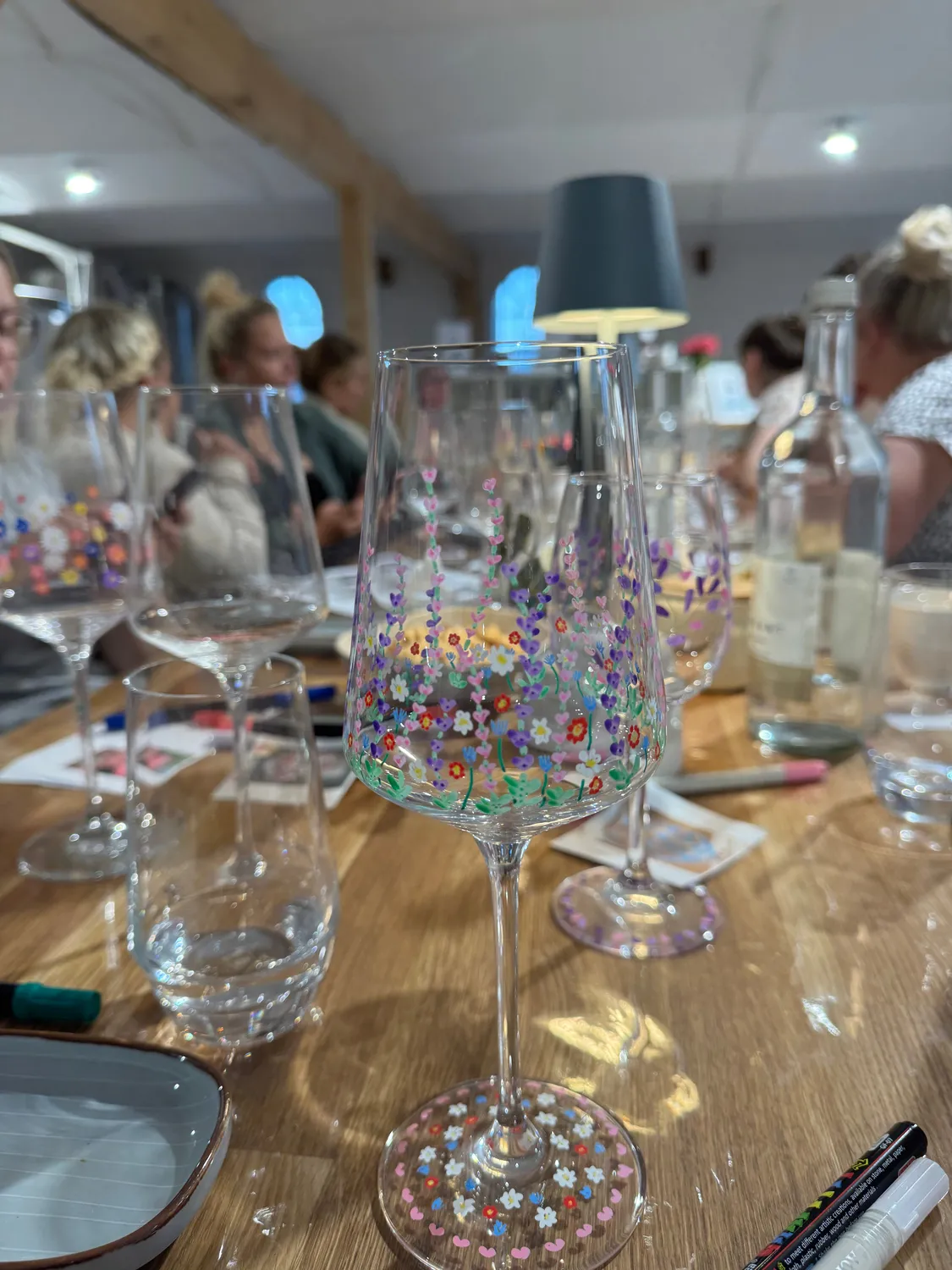 Fjord Wein kreativ aften vinglas smagning