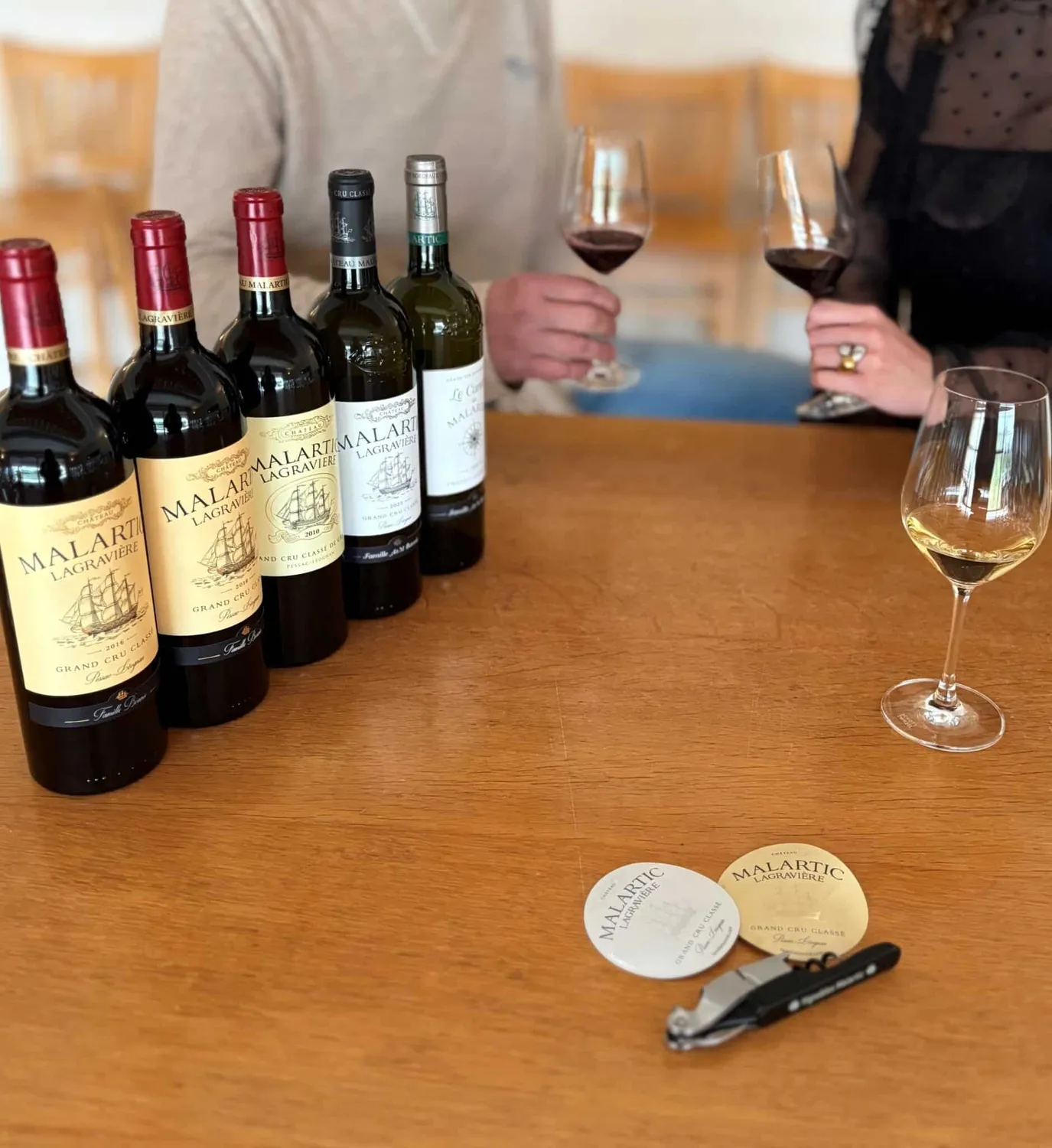 Château Malartic-Lagravière Prestige Tasting vinsmagning Grand Cru