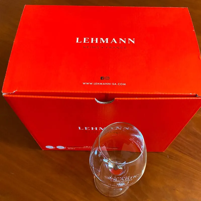 Château Malartic-Lagravière Lehmann vinglas 6 stk graveret