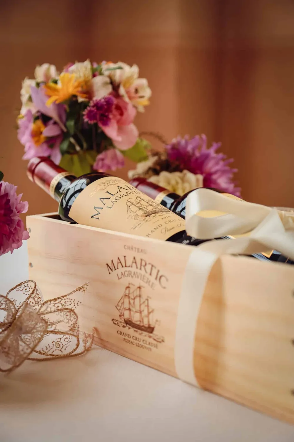 Château Malartic-Lagravière Mors Dag Fars Dag Gavesæt Rødvin