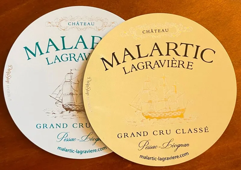 Château Malartic-Lagravière Malartic Drop Stop drypring