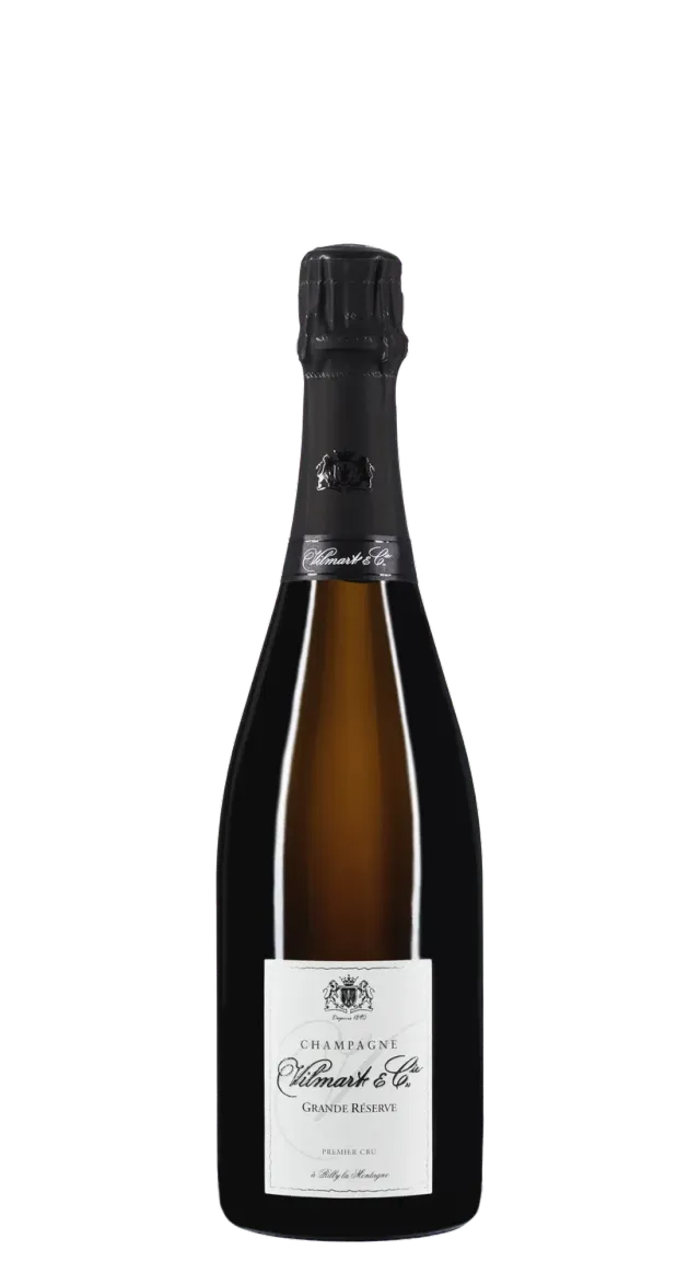Vilmart Grande Réserve champagne fersken finish