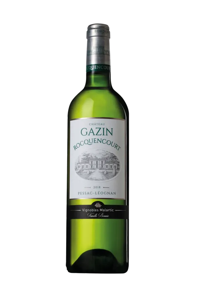 Château Malartic-Lagravière Gazin Rocquencourt Hvidvin 2018 Bordeaux