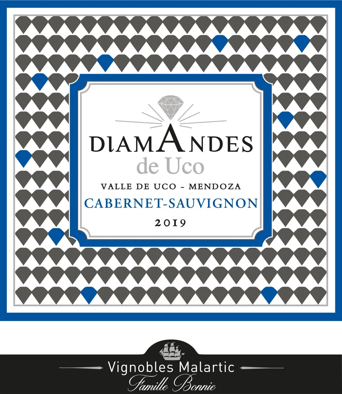 Diamandes Cabernet Sauvignon 2019 rødvin 75 cl Bordeaux