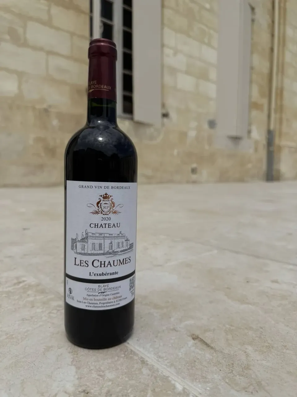 Domaine Les Chaumes Exubérante 2020 rødvin 75cl malbec