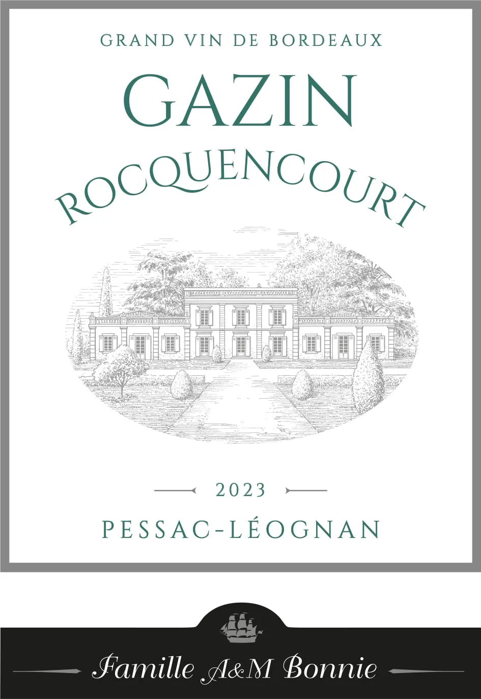 Château Gazin Rocquencourt hvidvin 2023 sauvignon