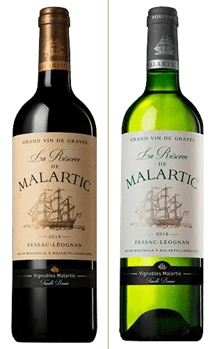 La Réserve de Malartic andenvin rødvin kasse bordeaux