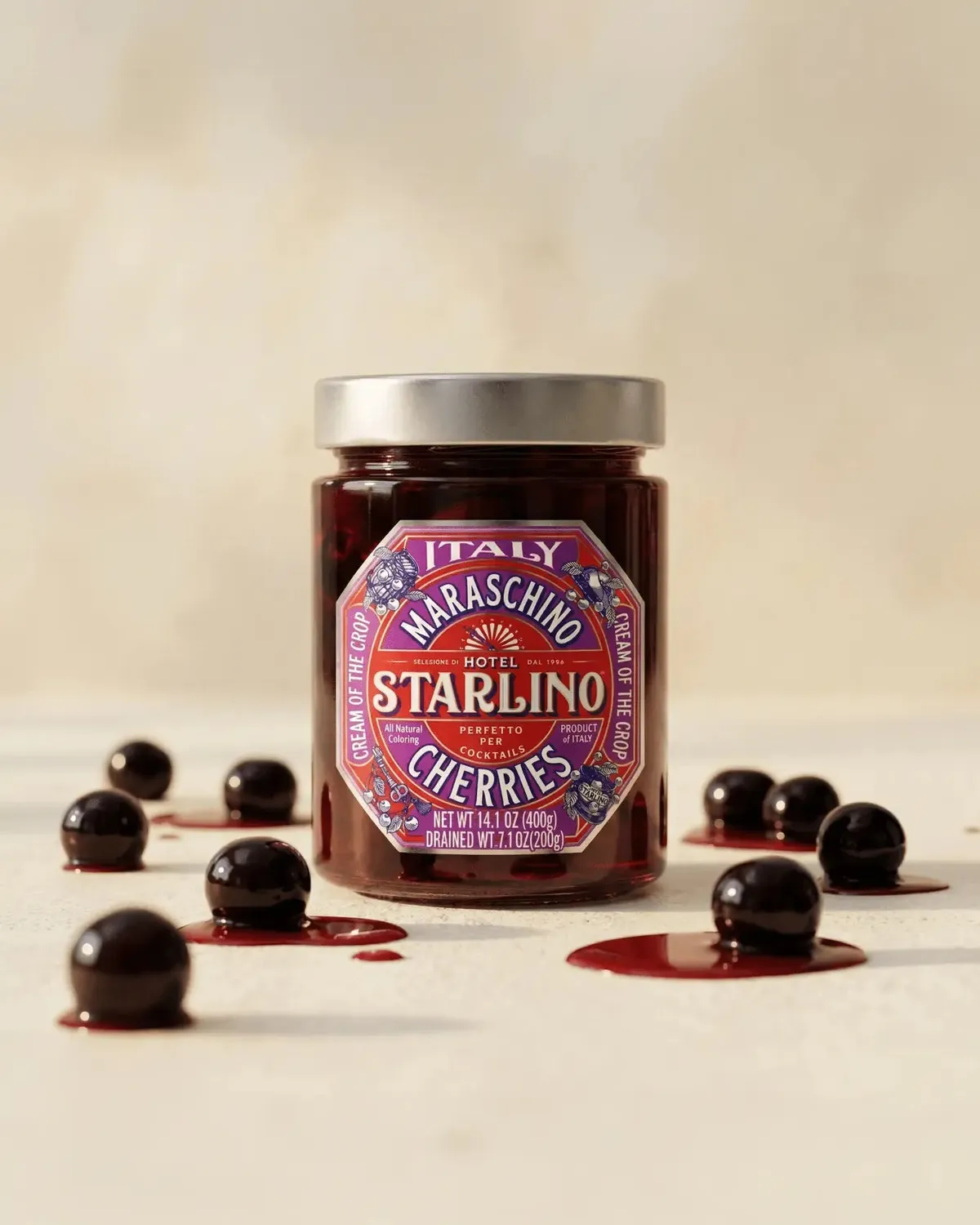 Hotel Starlino Maraschino cocktailbær 400g søde