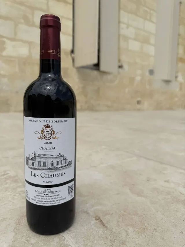 Domaine Les Chaumes Malbec 2020 rødvin 75 cl fadlagret