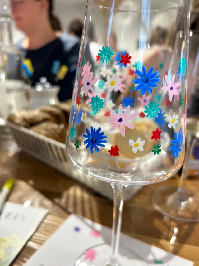 Fjord Wein kreativ aften vinglas smagning
