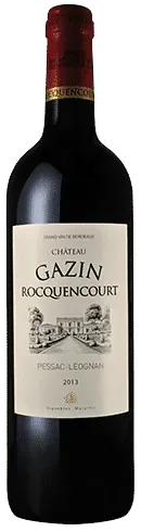 Château Gazin Rocquencourt rødvin 2013