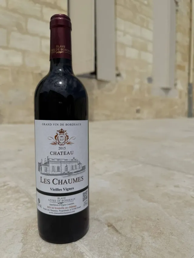 Domaine Les Chaumes Vieilles Vignes 2015 rødvin 75cl